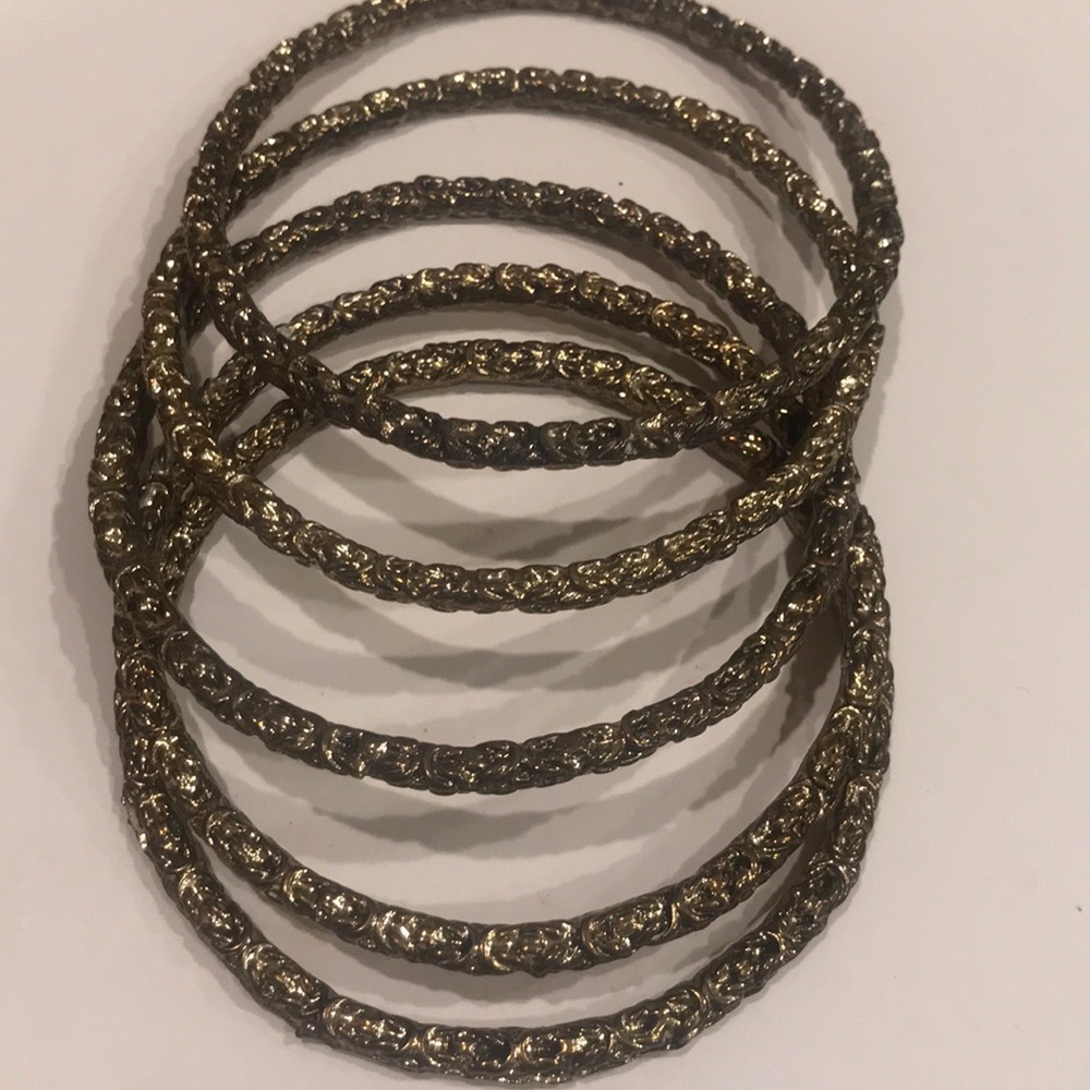 Lucky Brand Stack Is Five Bangles - image 6